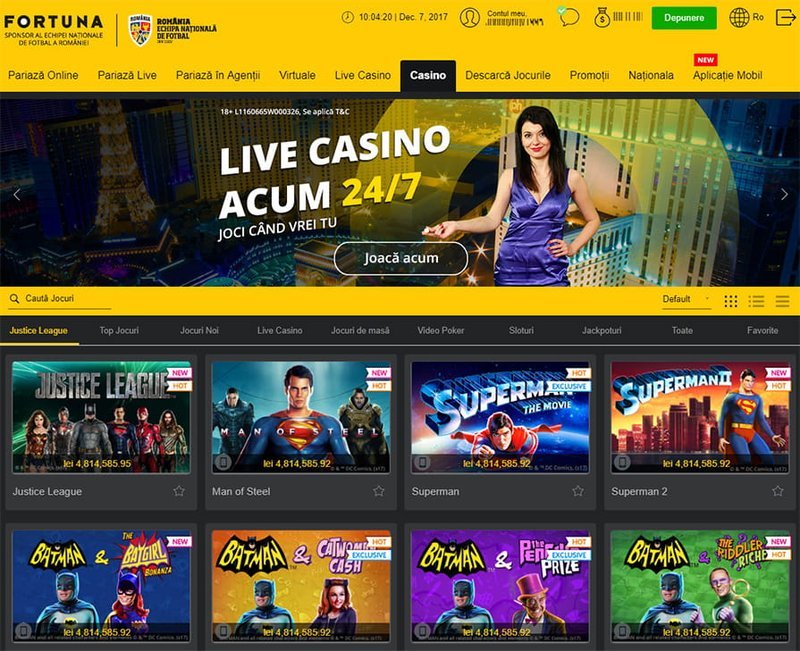 Erleben Sie den Glanz von Fortuna Casino in Deutschland Online - overview